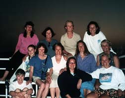 participants on whale trip